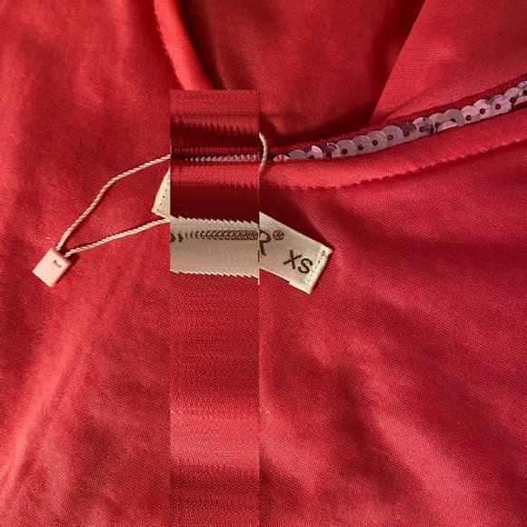 Sequin Glitter Short Sleeve V-Neck Dress - Picture 11 of 13